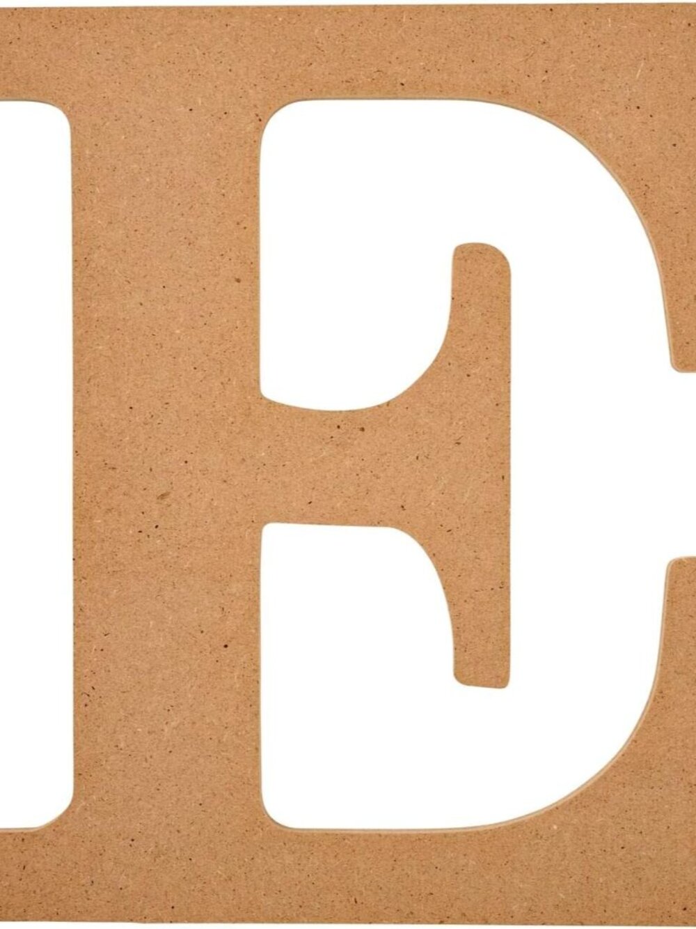 Unfinished Wood Letter, 8" Wooden Surface Perfect for DIY Arts and Crafts Projec